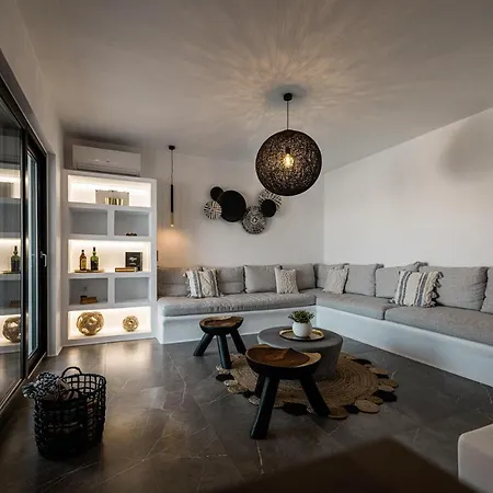 Unica - Mikri Vigla, Seaview, Pool & Jacuzzi Villa *