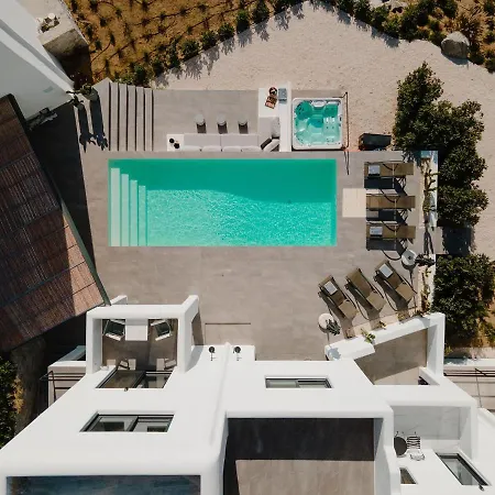 Unica - Mikri Vigla, Seaview, Pool & Jacuzzi Villa