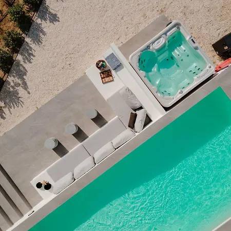 Unica - Mikri Vigla, Seaview, Pool & Jacuzzi Mikri Vigla