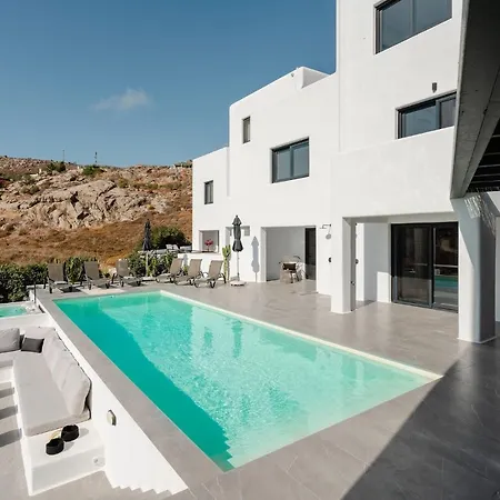 Unica - Mikri Vigla, Seaview, Pool & Jacuzzi Villa